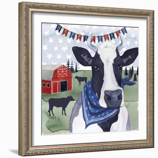 American Herd  II-null-Framed Art Print