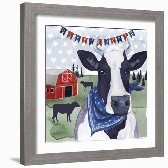 American Herd  II-null-Framed Art Print