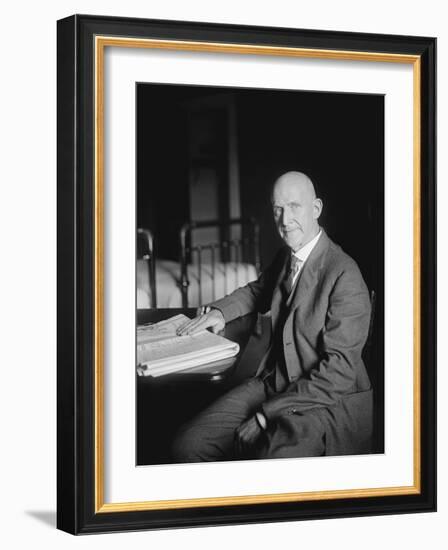 American History Photo of Union Leader Eugene V. Debs-Stocktrek Images-Framed Photographic Print