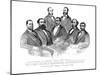 American History Print of the First African American Senator and Representatives-null-Mounted Art Print