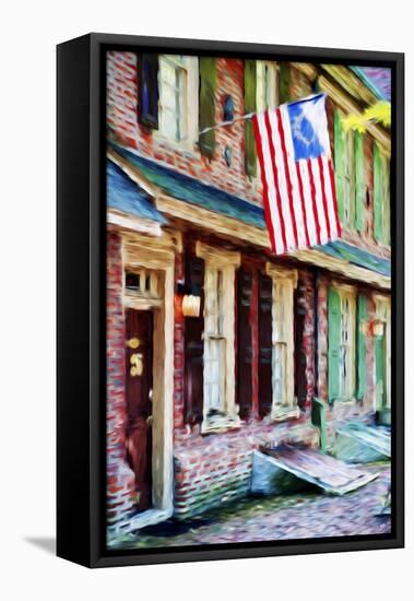 American Home - In the Style of Oil Painting-Philippe Hugonnard-Framed Premier Image Canvas