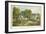 American Homestead; Autumn-Currier & Ives-Framed Giclee Print