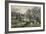 American Homestead Spring-Currier & Ives-Framed Giclee Print