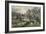 American Homestead Spring-Currier & Ives-Framed Giclee Print