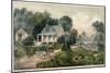 American Homestead Summer-Currier & Ives-Mounted Giclee Print