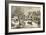 American Homestead Winter-Currier & Ives-Framed Giclee Print