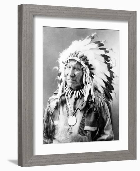 American Horse, Oglala Lakota Indian Chief-Science Source-Framed Giclee Print