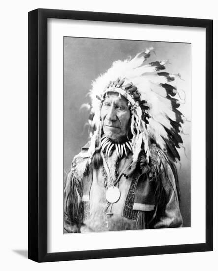 American Horse, Oglala Lakota Indian Chief-Science Source-Framed Giclee Print