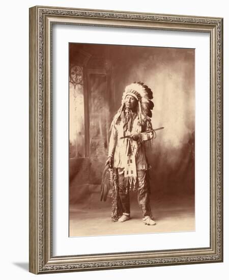 American Horse, Oglala Lakota Indian Chief-Science Source-Framed Giclee Print