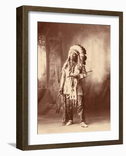 American Horse, Oglala Lakota Indian Chief-Science Source-Framed Giclee Print