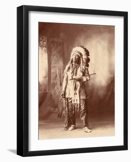 American Horse, Oglala Lakota Indian Chief-Science Source-Framed Giclee Print