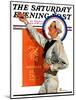 "American Hot Dogs," Saturday Evening Post Cover, May 14, 1927-Elbert Mcgran Jackson-Mounted Giclee Print