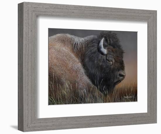 American Icon- Bison-Kevin Daniel-Framed Premium Giclee Print