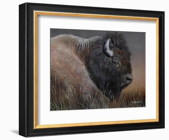 American Icon- Bison-Kevin Daniel-Framed Premium Giclee Print