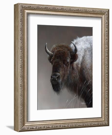 American Icon- Buffalo-Kevin Daniel-Framed Art Print