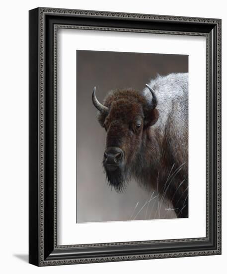 American Icon- Buffalo-Kevin Daniel-Framed Art Print