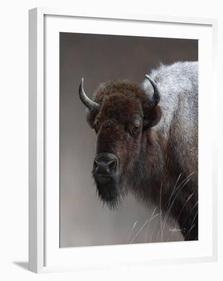 American Icon- Buffalo-Kevin Daniel-Framed Art Print