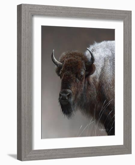 American Icon- Buffalo-Kevin Daniel-Framed Art Print