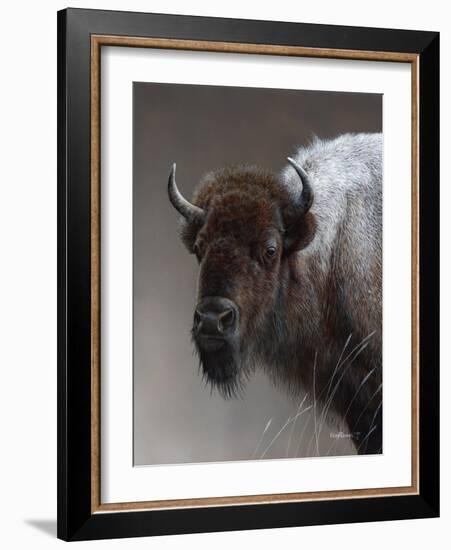 American Icon- Buffalo-Kevin Daniel-Framed Art Print