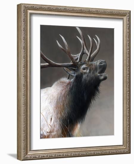 American Icon- Elk-Kevin Daniel-Framed Art Print