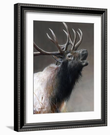 American Icon- Elk-Kevin Daniel-Framed Art Print