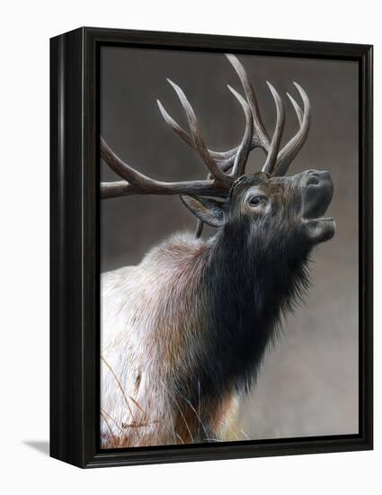 American Icon- Elk-Kevin Daniel-Framed Stretched Canvas