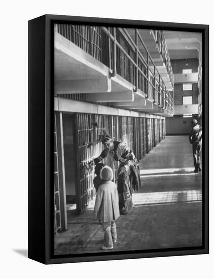 American Indian Occupation of Alcatraz Island-Ralph Crane-Framed Premier Image Canvas