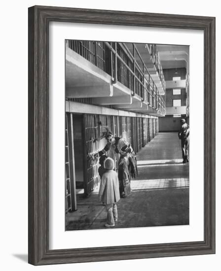 American Indian Occupation of Alcatraz Island-Ralph Crane-Framed Photographic Print