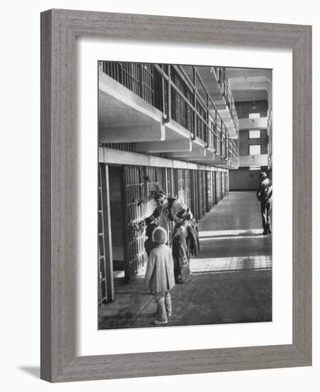 American Indian Occupation of Alcatraz Island-Ralph Crane-Framed Photographic Print