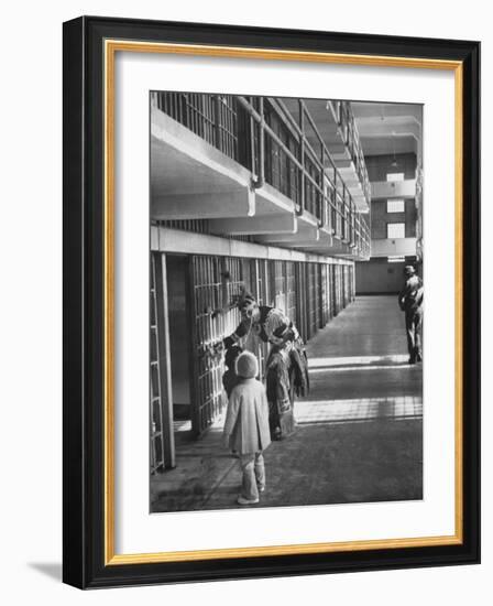 American Indian Occupation of Alcatraz Island-Ralph Crane-Framed Photographic Print