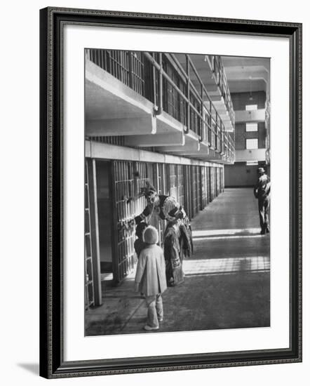 American Indian Occupation of Alcatraz Island-Ralph Crane-Framed Photographic Print