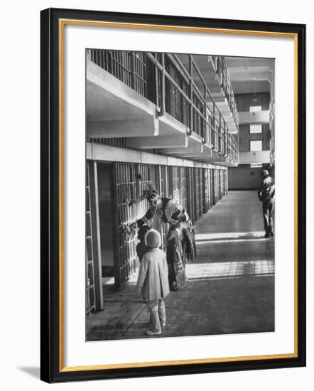 American Indian Occupation of Alcatraz Island-Ralph Crane-Framed Photographic Print