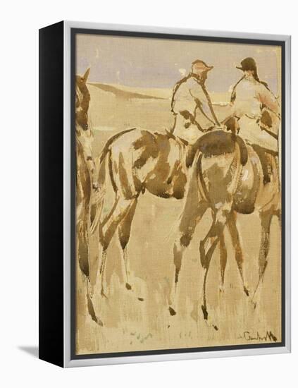 American Jockeys, or Racehorses-Joseph Crawhall-Framed Premier Image Canvas