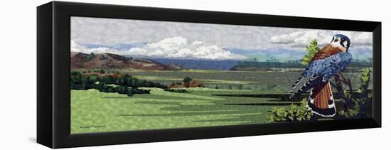 American Kestral-Kestrel Michaud-Framed Premier Image Canvas