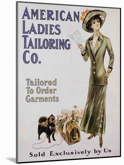 American Ladies Tailoring Co. Poster-null-Mounted Giclee Print