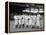 American League Baseball Greats in the Line-Up of the 5th All-Star Game Played on July 7, 1937-null-Framed Stretched Canvas