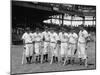 American League Baseball Greats in the Line-Up of the 5th All-Star Game Played on July 7, 1937-null-Mounted Photo