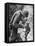 American Lieutenant Carrying Micronesian Baby He Found in cave Japanese Soldiers Holed Up There-W^ Eugene Smith-Framed Premier Image Canvas