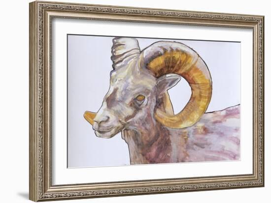 American Long Horn, 2004-Lou Gibbs-Framed Giclee Print