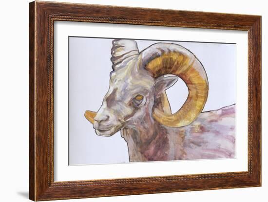 American Long Horn, 2004-Lou Gibbs-Framed Giclee Print