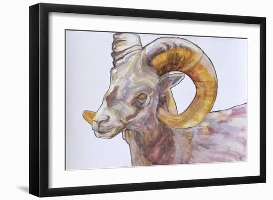 American Long Horn, 2004-Lou Gibbs-Framed Giclee Print