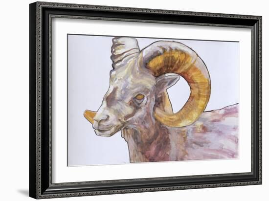 American Long Horn, 2004-Lou Gibbs-Framed Giclee Print