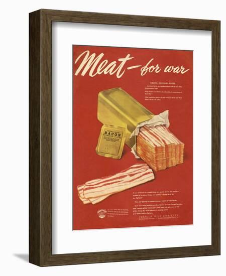 American Meat Institute, USA-null-Framed Giclee Print