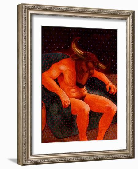 American Minotaur-John Newcomb-Framed Giclee Print