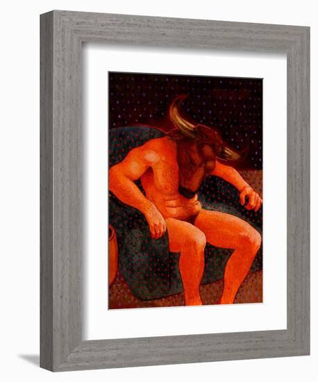 American Minotaur-John Newcomb-Framed Giclee Print