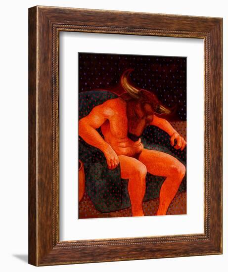 American Minotaur-John Newcomb-Framed Giclee Print