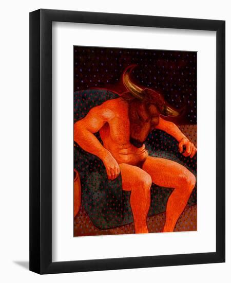 American Minotaur-John Newcomb-Framed Giclee Print