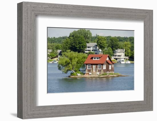 American Narrows' Waterway, St. Lawrence Seaway, Thousand Islands, New York, USA-Cindy Miller Hopkins-Framed Photographic Print