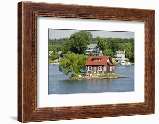 American Narrows' Waterway, St. Lawrence Seaway, Thousand Islands, New York, USA-Cindy Miller Hopkins-Framed Photographic Print