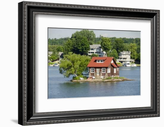 American Narrows' Waterway, St. Lawrence Seaway, Thousand Islands, New York, USA-Cindy Miller Hopkins-Framed Photographic Print